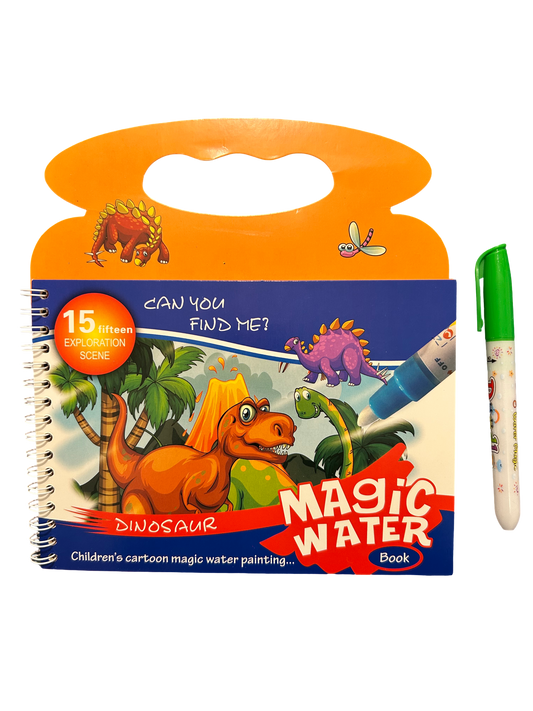 Carticica de colorat cu apa (varianta MARE) (2+1 GRATIS)