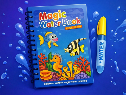 Carticica De Colorat Cu Apa