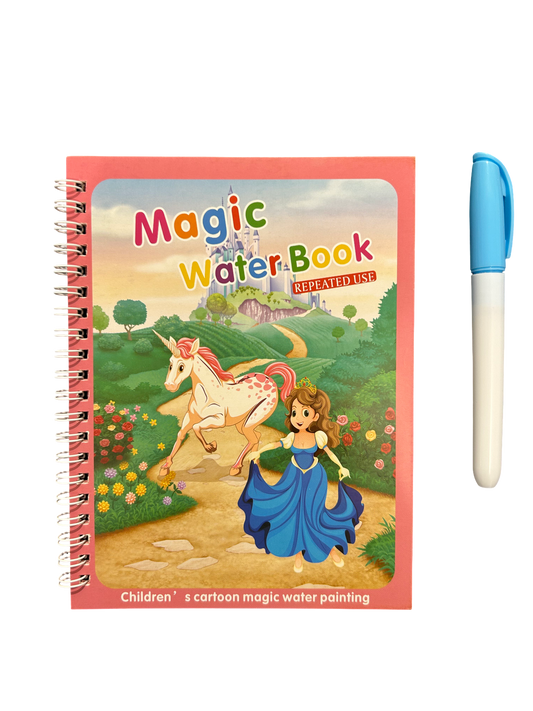 Cărticică de colorat cu apă (2+1 GRATIS)